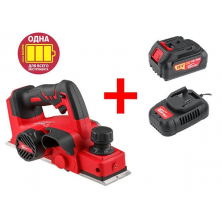 Рубанок Wortex CPL 2082 ALL1+Акция (АКБ+ЗУ в комплекте) (CPL208200029A1)