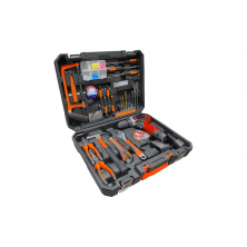 Дрель-шуруповерт аккумуляторная Edon CF-1201N с набором оснастки (50 предметов)