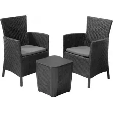 Комплект мебели Keter Iowa balcony графит