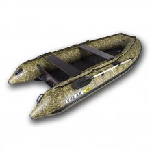 Лодка надувная моторная Solar-380 Jet tunnel дубок