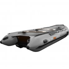 Лодка надувная моторная Solar-420 Strela Jet tunnel серый