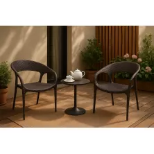 Комплект кресел Springhouse Aprilia темно-коричневый