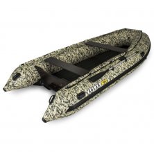 Лодка надувная моторная Solar-420 Strela Jet tunnel дубок