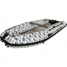 Лодка надувная моторная Solar-470 Super Jet tunnel рыбка