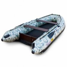 Лодка надувная моторная Solar-380 К (Оптима) пиксель