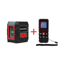 Лазерный нивелир Profipower NL-02G + дальномер лазерный PLD-60