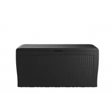 Сундук садовый Keter Samoa Rattan Box 270L графит