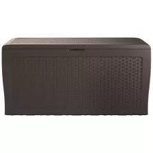 Сундук садовый Keter Samoa Rattan Box 270L коричневый
