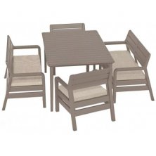 Набор мебели Keter Delano Lima Set капучино