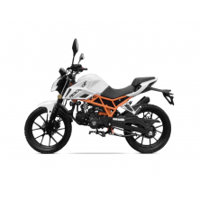 Мопед Rockot Alpha Restyle (белый/оранжевый)