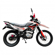 Мотоцикл эндуро Rockot ZR250 (белый/красный)