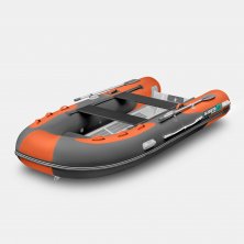 Надувная лодка Gladiator RIB 380AL оранжево-темносерый