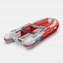 Надувная лодка Gladiator RIB 420AL красно-белый