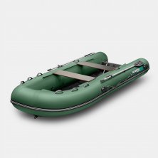 Надувная лодка Gladiator RIB 470AL зеленый