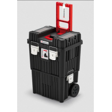 Набор ящиков для инструментов Kistenberg HEAVY KHVWM метал (черный/красный)