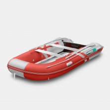 Надувная лодка Gladiator B370AL красно-белый