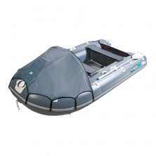 Надувная лодка Gladiator D420AL темно-серый