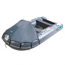 Надувная лодка Gladiator D450AL темно-серый