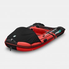Надувная лодка Gladiator C370AL красно-черный