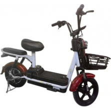 Электровелосипед Nova EC-02 красный (без цепи)