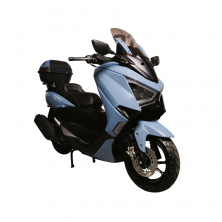 Cкутер Sprmotors CITY MAX T4-50H с кофром (серый)