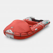 Надувная лодка Gladiator C420AL красно-белый