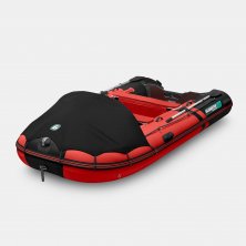 Надувная лодка Gladiator C420AL красно-черный
