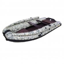 Лодка надувная моторная Solar-520 Super Jet tunnel (RIB) пиксель