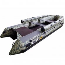 Лодка надувная моторная SOLAR-520 Super Jet tunnel (Expedition) пиксель