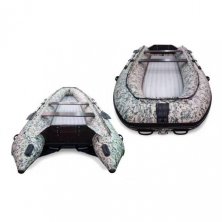 Лодка надувная моторная Solar-520 Super Jet tunnel пиксель