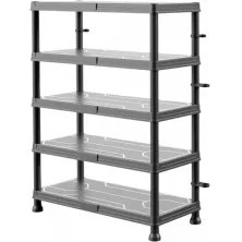 Стеллаж QBrick System Qbrick Regular Shelving Syste 74/32x5 L Low (REGQRS74325LCZAPG011)