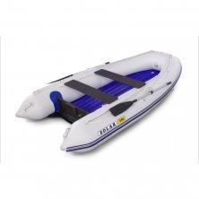 Лодка надувная моторная Solar-380 К (Оптима) серый