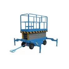 Подъемник ножничный передвижной TOR SJY-0,5-9 AC/DC