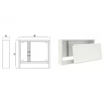 Шкаф коллекторный наружный AV Engineering AVEMC104