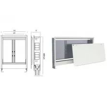 Шкаф коллекторный AV Engineering AVEMC204