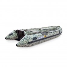 Лодка надувная моторная Solar-430 Super Jet tunnel пиксель