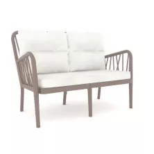 Диван двухместный уличный Gala Sofa капучино