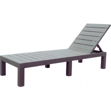 Шезлонг Springhouse Woodline SL02BL (графит)