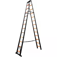 Лестница телескопическая ISMA ISMA-UP380-2