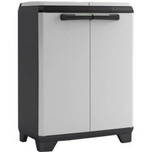 Шкаф для сортировки мусора Keter Split Premium (серо-черный)