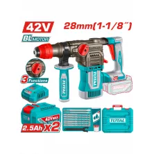 Перфоратор аккумуляторный Total TRHLI422882