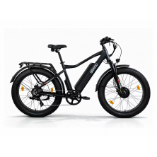 Электровелосипед Eltreco BigCat Dual Next черный матовый