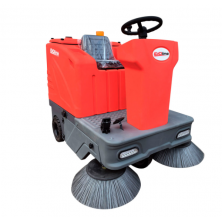 Подметальная машина аккумуляторная с сиденьем EVOline SWB 1400 T