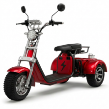 Электросамокат BNP City Trio 300 красный