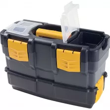 Набор ящиков для инструментов ArtPlast Tekna 6300V черный/желтый