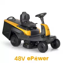 Газонокосилка аккумуляторная с сиденьем Stiga Swift 372e