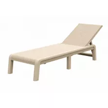 Шезлонг уличный Keter Atlas SL soft бежевый