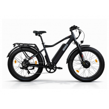 Электровелосипед Eltreco BigCat Dual Next PRO черный матовый