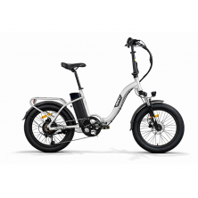 Электровелосипед Eltreco Flex 3.0 серебристый матовый