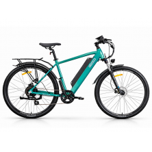 Электровелосипед Eltreco Ultra MAX GT зеленый матовый